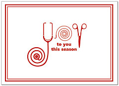 Medical Joy Holiday Card D2218D-A